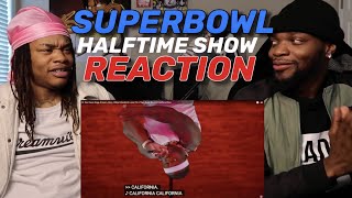 Super Bowl LVI Halftime Show Dr Dre Snoop Dogg Eminem Mary J Blige amp Kendrick Lamar REACTION [upl. by Fayth]