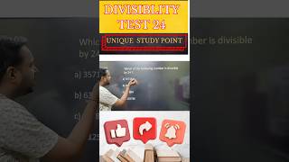 Divisibility Test 24 uniquestudypoint divisibilitytest mathshortcut cbse mathtrick numbers [upl. by Atinaw824]