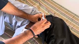 Intramuscular injection 💉 give in gluteal muscle ।। Hip injection video [upl. by Rebm]