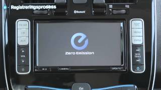 Nissan LEAF CARWINGS Registrering [upl. by Lanny890]