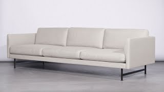 Calmo 3Seater Sofa designed by Hugo Passos  Fredericia Furniture Product Focus [upl. by Goltz409]