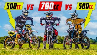 700cc 2 stroke Zabel Dirt Bike  Test Ride [upl. by Id]