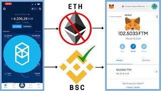 Inviare Fantom da Cryptocom a Metamask passando da BSC [upl. by Einnos72]