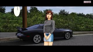 Rotary Waifu  Initial D 7 AAX Walkthrough Part 13  Iwase Kyoko S2000 vs FD3S [upl. by Ennaesor]