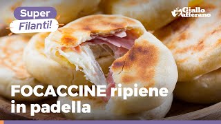 FOCACCINE RIPIENE FACILI E VELOCI [upl. by Wittenburg892]