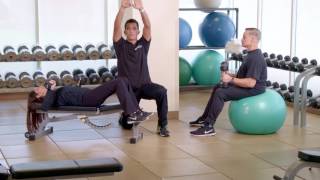 Pritikin Exercise  DB Chest Press [upl. by Klecka]