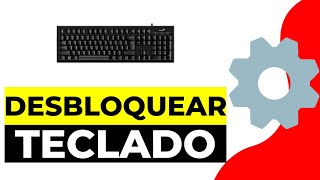 Cómo Desbloquear Teclado en Laptop 2024  Hyperx  Logitech  Genius  Widows 10 y 11 [upl. by Dalpe883]