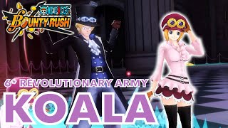 6 REVOLUTIONARY ARMY KOALAFun to play Gameplay  One Piece Bounty Rush [upl. by Suiram]