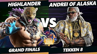 Show Me Your Moose 2 GRAND FINALS  Highlander King Vs AndreiofAlaska Leroy Tekken 8 [upl. by Carvey]