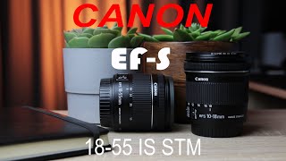 Canon EFS 1855 IS STM KIT NAJLEPSZY Obiektyw na początek [upl. by Tallula]