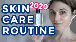 Dermatologists skin care routine AM amp PM 2020 Dr Dray [upl. by Annawit634]