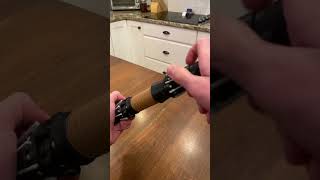 3D printed collapsing Rey’s lightsaber ASMR build [upl. by Rahsab229]