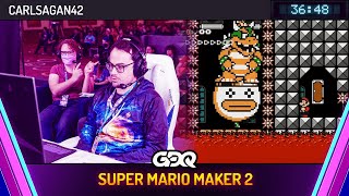 Super Mario Maker 2 by CarlSagan42 in 3648  Awesome Games Done Quick 2024 [upl. by Ennail755]