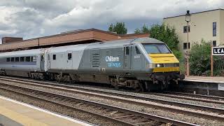 68013 storms away from Leamington Spa station 290623 [upl. by Alegre]