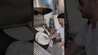 How Persian Tafton Yufka Bread is Baked in Iran  Flat Bread [upl. by Neersan676]