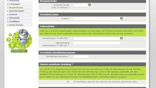 ELStAM  Registrierung am ElsterOnlinePortal mit IdNr [upl. by Naz55]