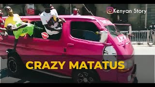 The Best and Craziest Matatus in Nairobi  Shot on phone [upl. by Aettam]