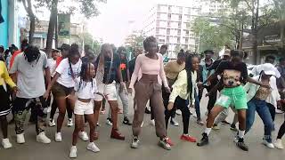 ZuchuShika official video lingala dance choreography Kizzdaniel Patoranking1 [upl. by Llevad]