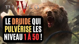 Le Druide Qui Na Pas Le Temps De Discuter Dans Diablo 4 Pour Atteindre Le Niveau 50 [upl. by Eiral]