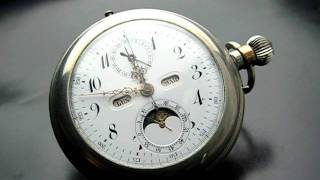 ALugrinLemania movementComplication watch Quarter repeater [upl. by Asoramla]