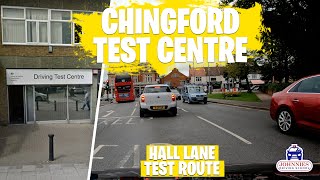 CHINGFORD TEST ROUTE  HALL LANE  CHINGFORD DRIVING TEST CENTRE [upl. by Otsuj505]