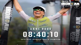 IRONMAN kona 2019 Winner  Anne Haug [upl. by Aromat]