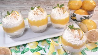 Lemon Curd Mascarpone Mousse Parfait [upl. by Bez]