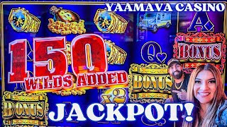 🛑 150 WILDS JACKPOT EL BONOS MAXIMO EN JEWELS COLLECTION VAULT SLOT MACHINE [upl. by Kemme]