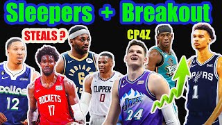 NBA Fantasy Basketball Sleepers Breakout Players 20232024 [upl. by Allimak]