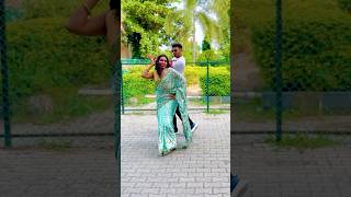 Thamarai poovukum 💞 trending dance tamil couple couplegoals shorts leo saree latest [upl. by Krusche]