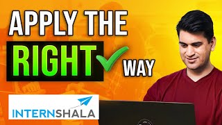 How to Get Hired on Internshala  Easy Step by Step Guide [upl. by Xel297]