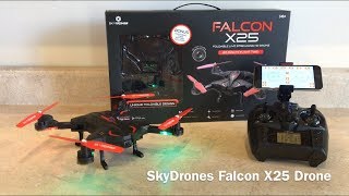 SkyDrones Falcon X25 Drone [upl. by Acimot458]