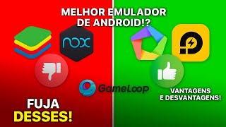 Qual o MELHOR emulador de ANDROID O mais leve para PC fraco DEFINITIVO [upl. by Fridell]