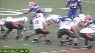 2002 Miami Hurricanes vs Florida Gators Highlights [upl. by Baelbeer678]