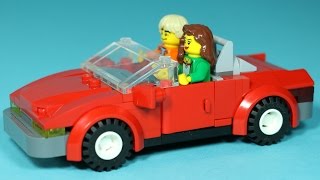 How to Build LEGO Sports Car  Magic Picnic LEGO Animation Vehicles Part 1 of 5 by Paganomation [upl. by Bueschel]