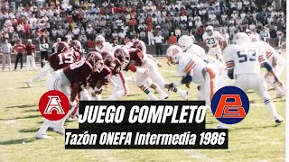 TAZÓN INTERMEDIA 1986 Vietnamitas Prepa 9 vs Águilas Blancas IPN [upl. by Adnolor464]