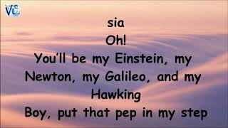 Sia genius lyrics video ft diplolabrinth amp LSD [upl. by Ettenwad814]