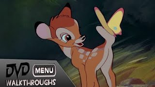 Bambi 1942 2011 DvD Menu Walkthrough [upl. by Diet]