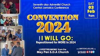 Sab Feb 3 2024  CJC Online Church  May Pen SDA Church  Convention  Clarendon  315 PM [upl. by Kenyon]