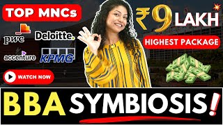 💥BBA 2024 Symbiosis International University Colleges Eligibility Fees Package bba symbiosis [upl. by Chappell]