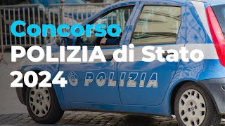 Concorso POLIZIA di STATO 2024 [upl. by Aicram]