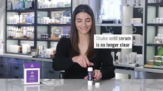 How to Apply Retinol Fast Release WrinkleReducing Night Serum  Kiehl’s [upl. by Weinshienk]