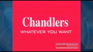 Chandlers Electronic Stores quotWHATEVER YOU WANTquot  TV Commercial 1990s [upl. by Eentroc]