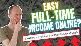 Zareklamy Review  Easy FullTime Income Online Earn 001 Per Click [upl. by Anaizit502]