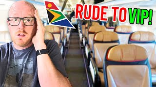 My BIZARRE amp CONFUSING South African Airways Adventure🇿🇦✈️ [upl. by Namzzaj912]