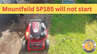 Mountfield SP185 wont start 1 [upl. by Aivan514]