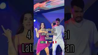 4 Latin American Dances 🇧🇷 Passinho Brazil 🇻🇪Joropo Venezuela 🇵🇪 Marinera Peru 🇲🇽 Mexico [upl. by Ydnamron588]