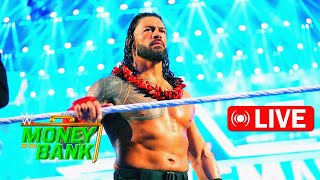 Roman Reigns Vs Solo Sikoa  WWE Money In The Bank Full Match  2024 [upl. by Cirdec765]