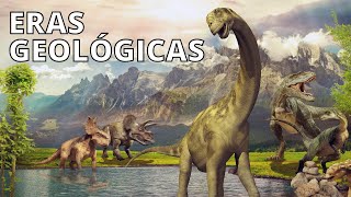 Las ERAS GEOLÓGICAS y sus características  Escalas de tiempo geológico [upl. by Jemie133]