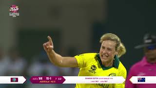 West Indies v Australia  Womens World T20 2018 highlights [upl. by Bradstreet]